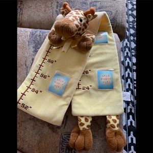 Bean Framed Giraffe child growth cart 60”